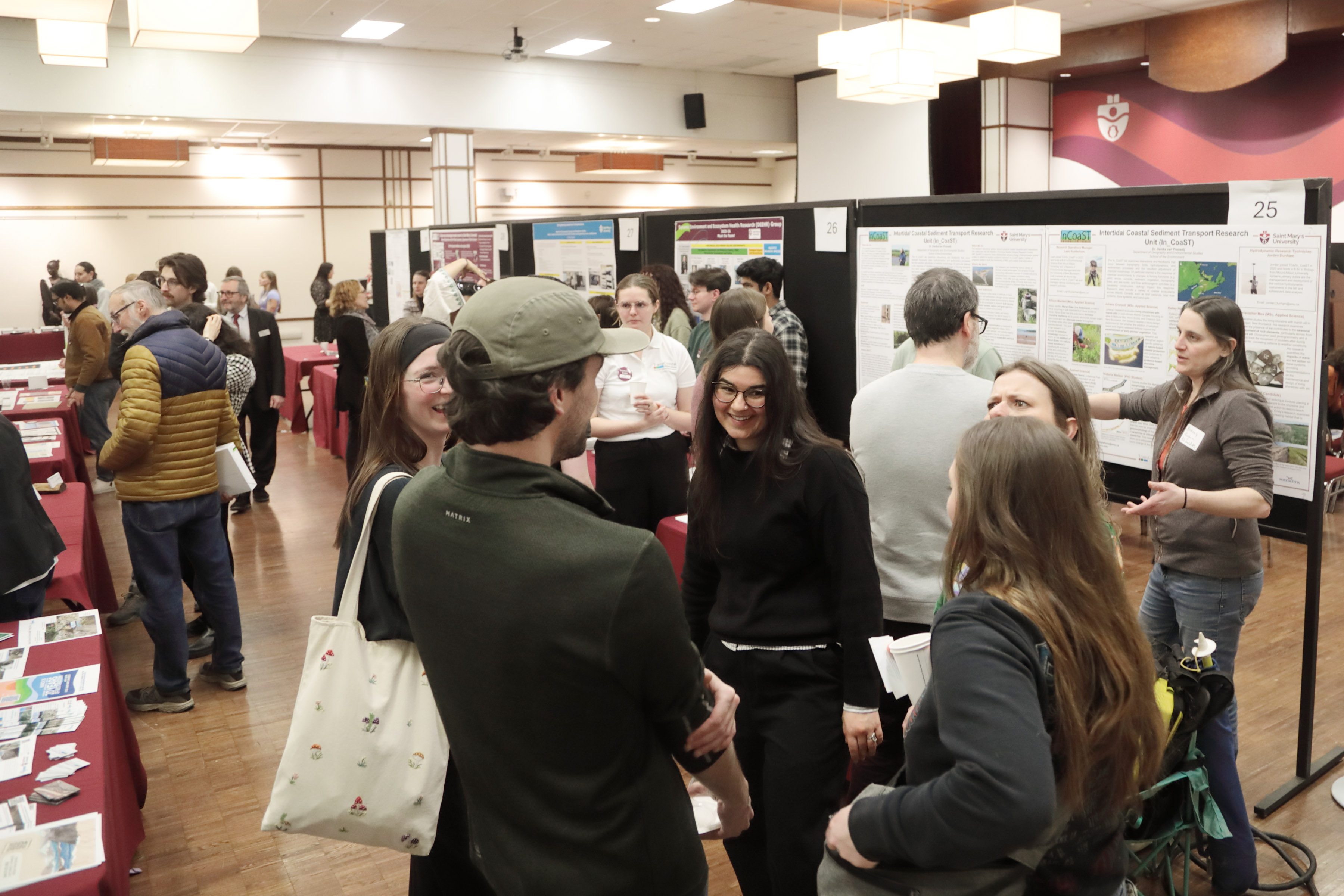 Research Expo Crowd Photo