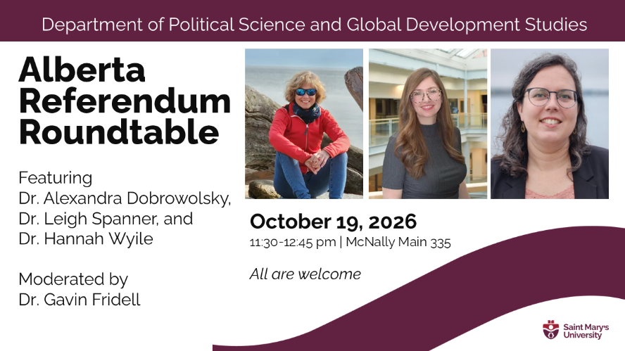 Alberta Referendum Roundtable Poster
